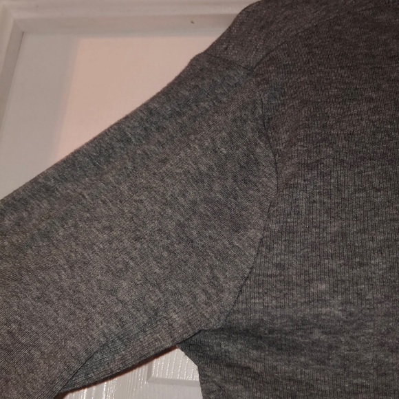 Grey turtleneck short sleeve - Picture 4 of 4